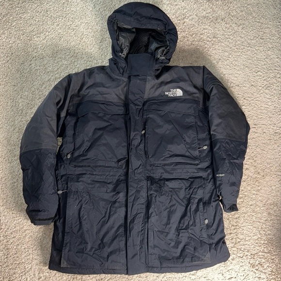 The North Face Other - EUC Men’s The North Face Navy Blue/Gray McMurdo Parka Jacket Size XXL